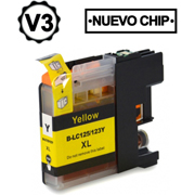 BASIC BROTHER INKJET LC123XL/LC121XL AMARILLO 10ml